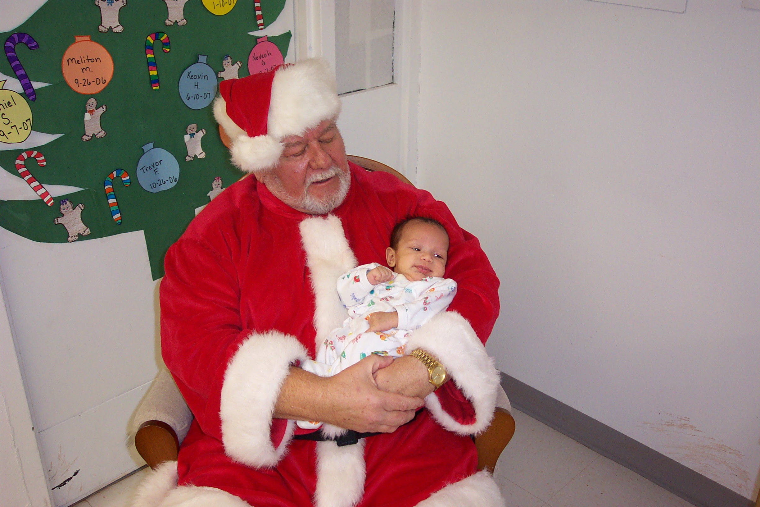 mikey-with-santa